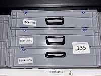 3x opbergkoffers - afbeelding 1 van  1