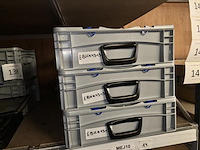 3x opbergkoffers - afbeelding 1 van  2