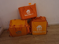 3x opbergzak take away - afbeelding 1 van  1