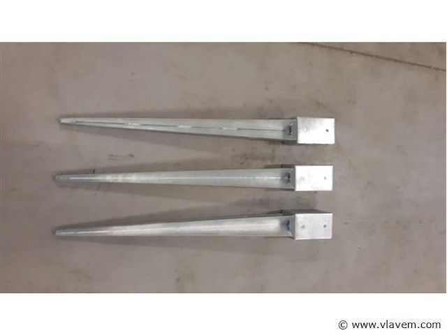 3x paalpunt - afbeelding 1 van  1
