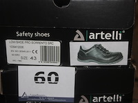 3x paar veiligheidsschoenen, artelli, high shoe pro sorrento src en low shoe pro sorrento src, maat 43, gebruikt - afbeelding 3 van  4