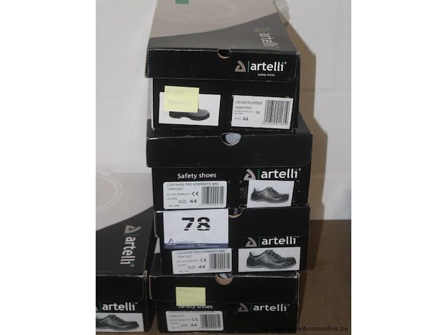 3x paar veiligheidsschoenen, artelli, maat 44, gebruikt - afbeelding 1 van  3