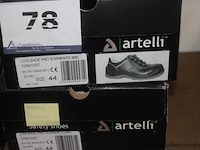 3x paar veiligheidsschoenen, artelli, maat 44, gebruikt - afbeelding 2 van  3