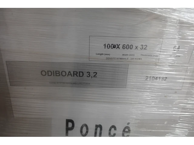 3x pallet brandwerende isolerende plaat odiboard - afbeelding 2 van  6