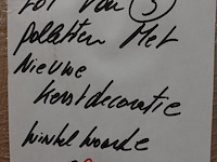 3x pallet divers kerstdecoratie - afbeelding 3 van  3