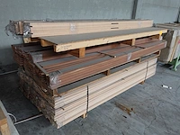 3x pallet diverse houten deurlijsten - afbeelding 2 van  4