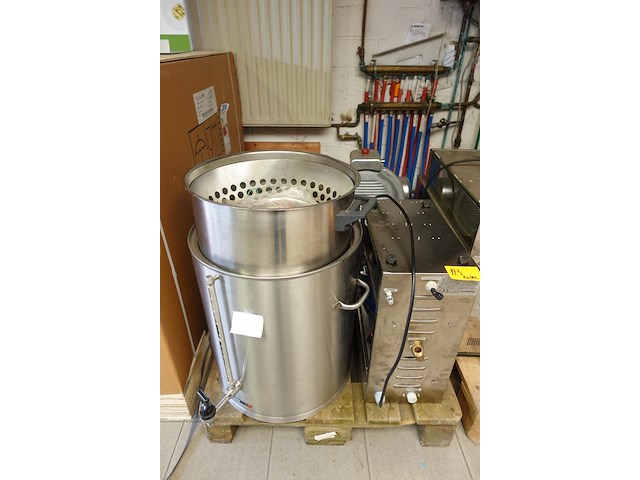 3x pallet diverse inox horecatoestellen - afbeelding 4 van  11