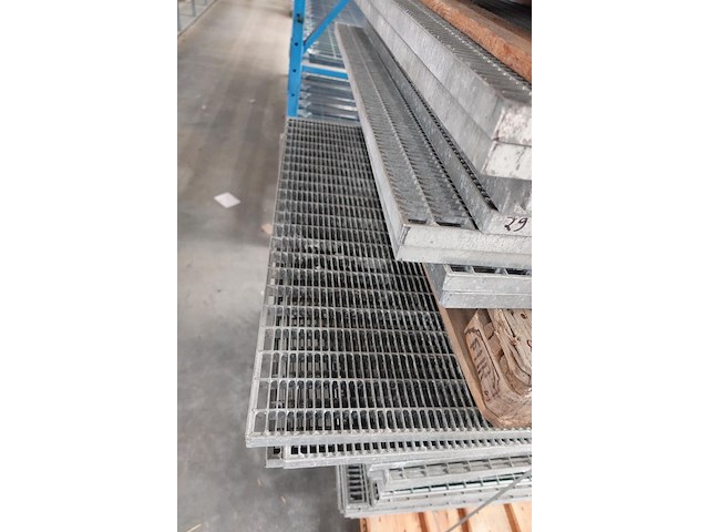 3x pallet galva vloerroosters - afbeelding 3 van  4