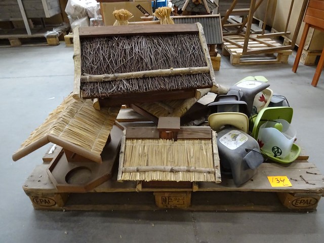 3x pallet houten vogelhuisjes - afbeelding 3 van  10