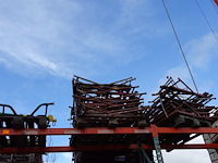 3x pallet met diverse schragen - afbeelding 1 van  4