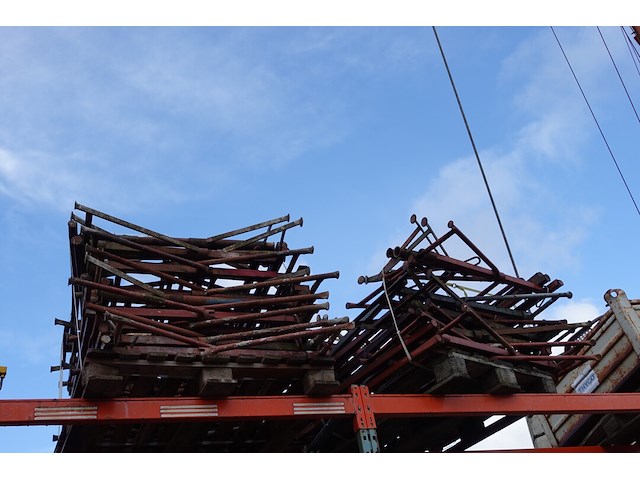 3x pallet met diverse schragen - afbeelding 2 van  4