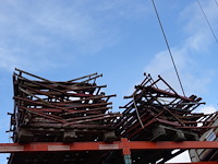 3x pallet met diverse schragen - afbeelding 2 van  4