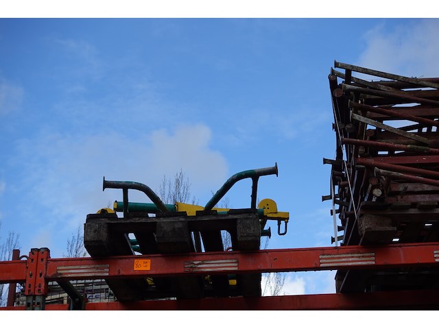 3x pallet met diverse schragen - afbeelding 3 van  4