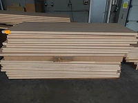 3x pallet onafgewerkte binnendeuren