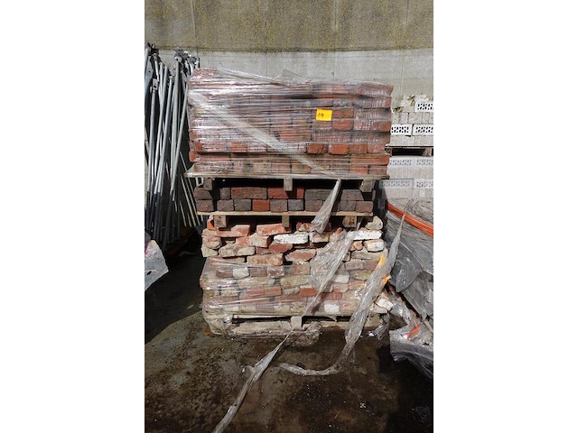 3x pallet stenen - afbeelding 1 van  3