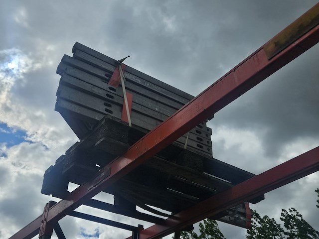 3x pallet valbeveiliging - afbeelding 3 van  4