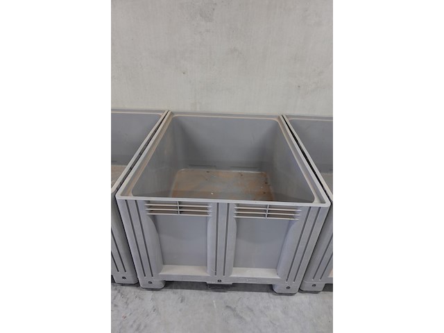 3x palletbox grijs - afbeelding 3 van  4