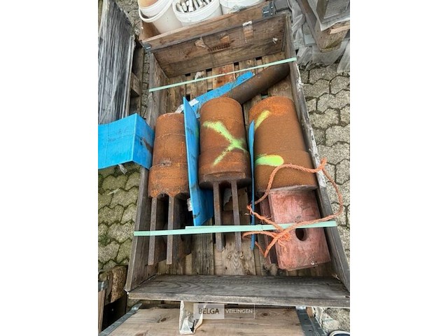 3x pennen staal - afbeelding 2 van  2