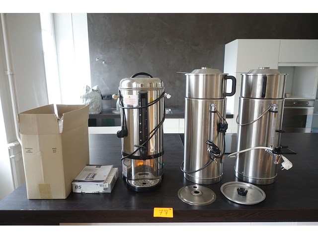 3x perculator - afbeelding 1 van  18