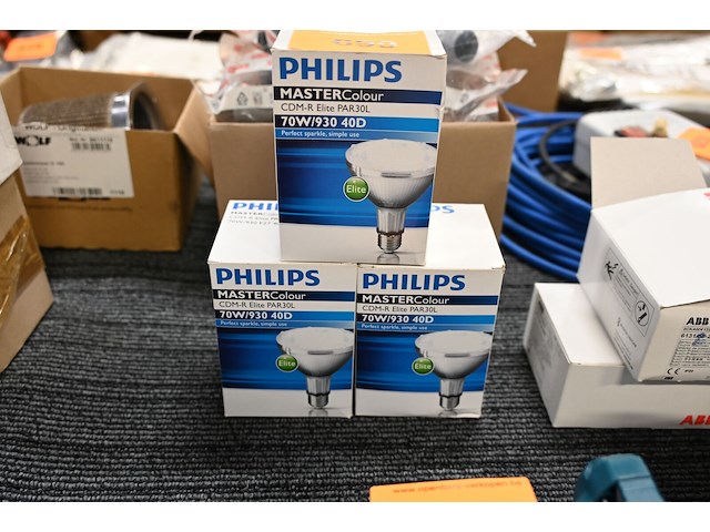 3x philips mastercolor lamp - afbeelding 1 van  1