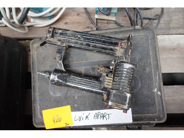 3x pneumatische schieter senco - afbeelding 1 van  3