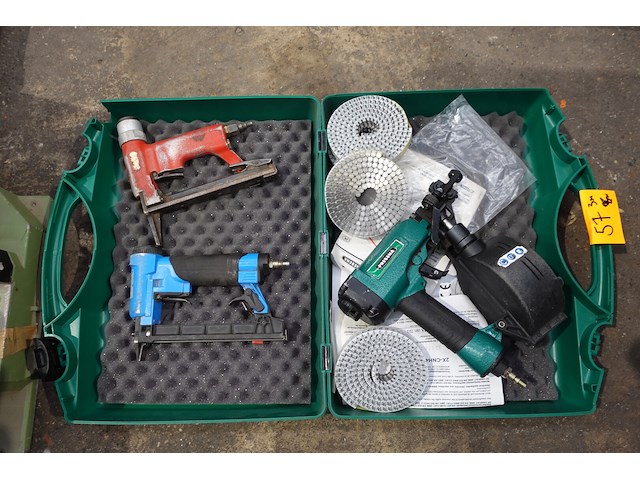 3x pneumatische tacker - afbeelding 1 van  3