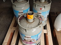 3x propaan gasflessen antargaz - afbeelding 1 van  4