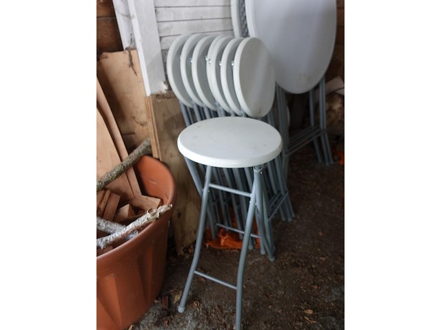 3x receptietafel + 8 x stoel - afbeelding 3 van  4