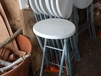 3x receptietafel + 8 x stoel - afbeelding 3 van  4
