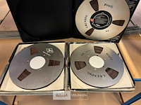 3x recording tape 26cm 1098m grundig agfa