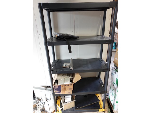 3x rek + inhoud - afbeelding 2 van  8