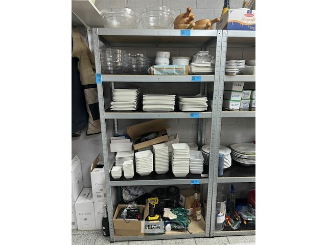 3x rek zonder inhoud - afbeelding 2 van  4