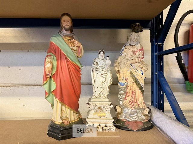 3x religieuze beelden - afbeelding 1 van  4