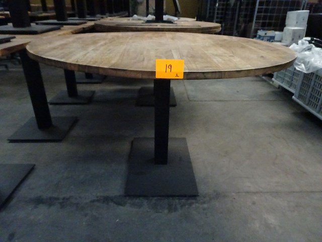 3x ronde tafel - afbeelding 2 van  3