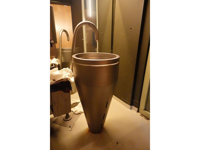 3x rvs opbouw wasbak - afbeelding 3 van  3