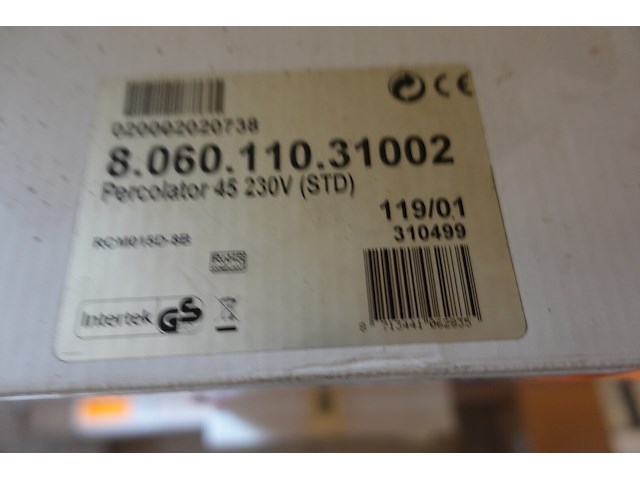 3x rvs perculator bravilor bonamat - afbeelding 5 van  5