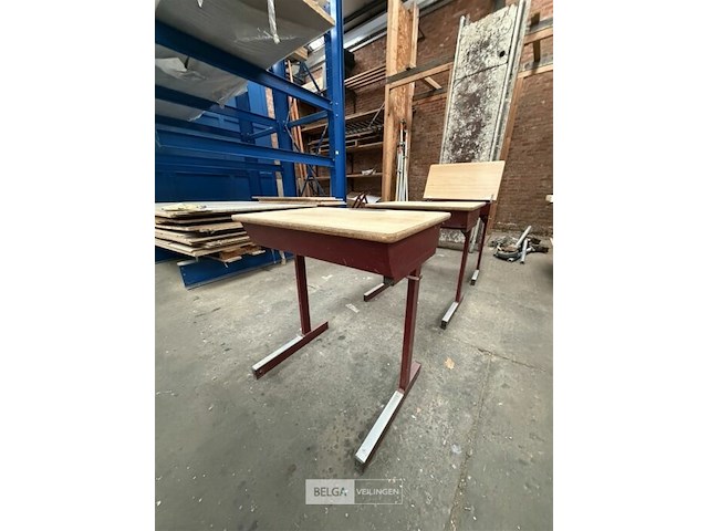 3x schoolbanken - afbeelding 1 van  5