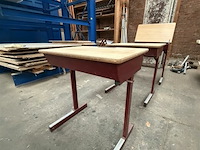 3x schoolbanken - afbeelding 1 van  5