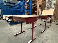 3x schoolbanken - afbeelding 2 van  5