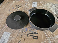 3x serax - surface - kookpot gietijzer zwart 3cm - afbeelding 2 van  4