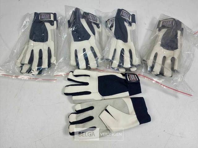 (3x) showtec roadgear rigging gloves maat large - afbeelding 1 van  2