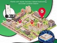 3x smart wireless tag voor ios - find my - afbeelding 2 van  5