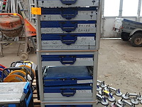 3x sortimo materiaalkast - afbeelding 1 van  7