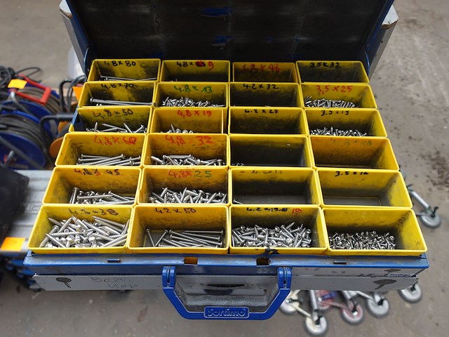 3x sortimo materiaalkast - afbeelding 4 van  7