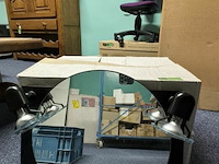 3x spiegel voor lavabo + verlichting - afbeelding 2 van  2