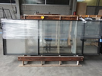 3x stalen raam met glas - afbeelding 1 van  4
