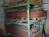 3x stapelbare metalen houder + inhoud