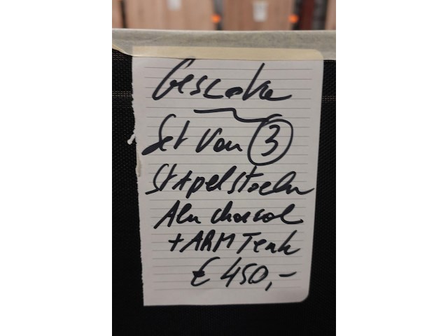 3x stapelstoel gescova - afbeelding 4 van  4