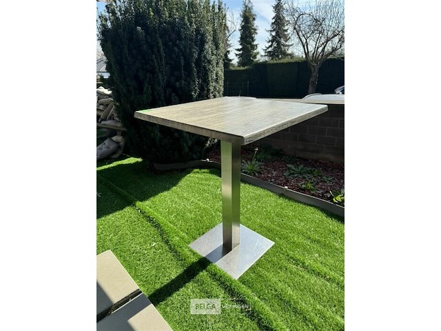 3x statafel 70x70 cm - afbeelding 1 van  8