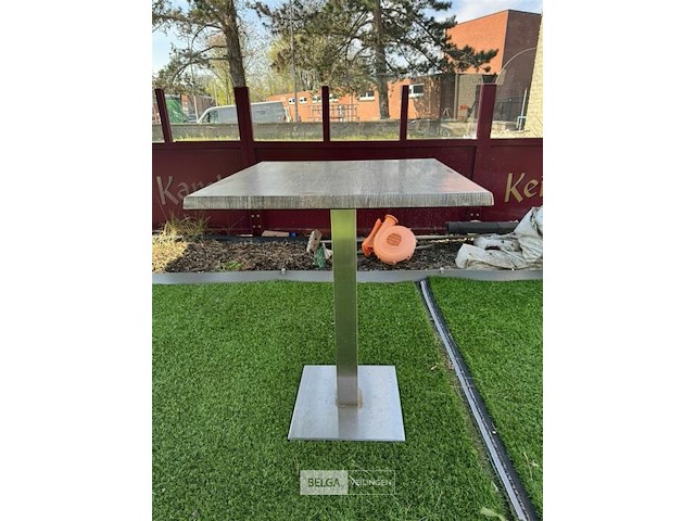 3x statafel 70x70 cm - afbeelding 3 van  8